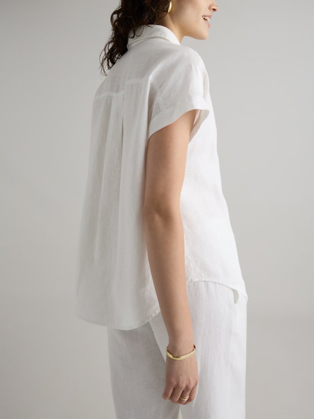 100% European Linen Camp Shirt* - Picture 10 of 11